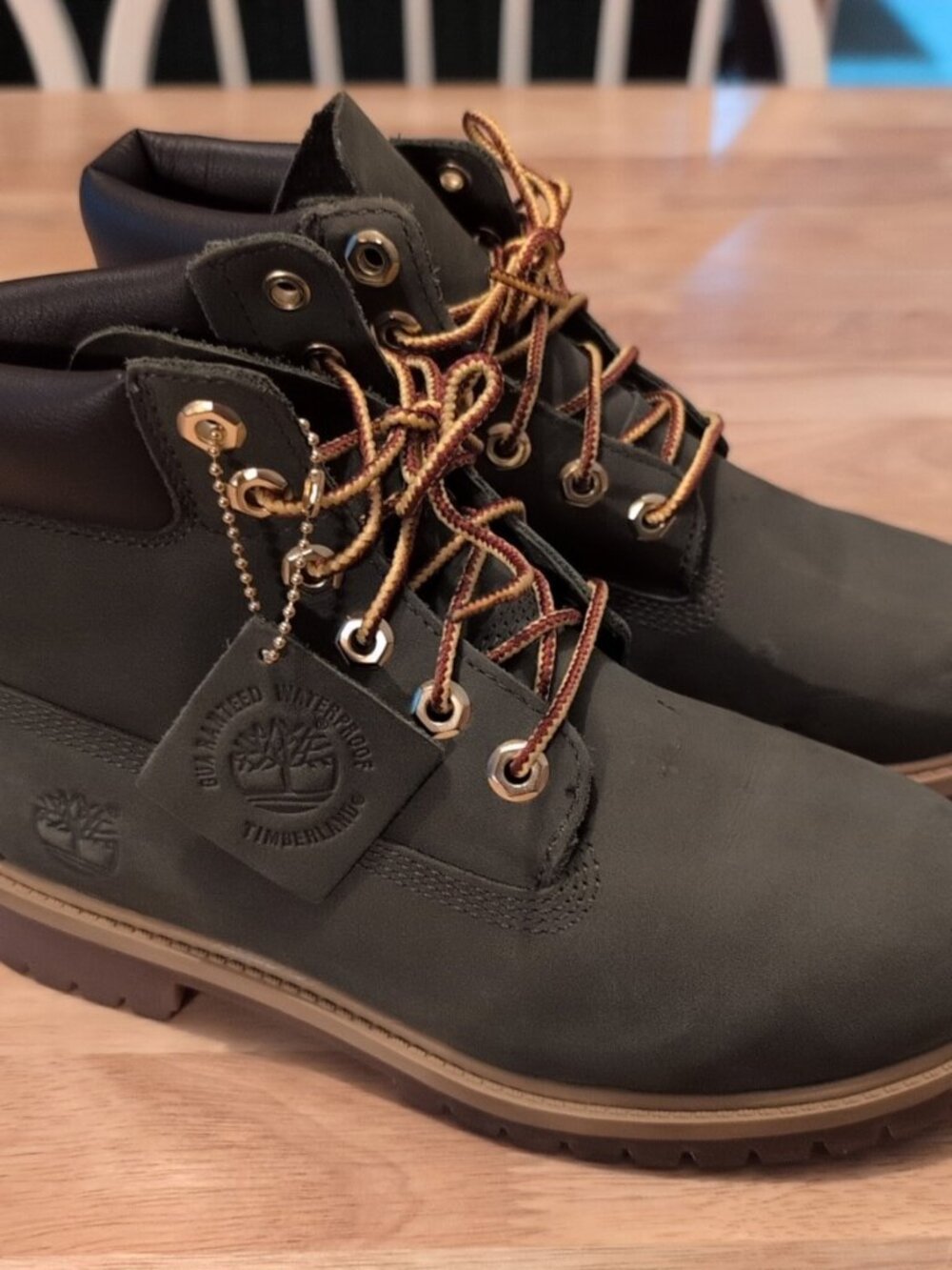 Boys Timberland Boots size 4.5 Forest Green